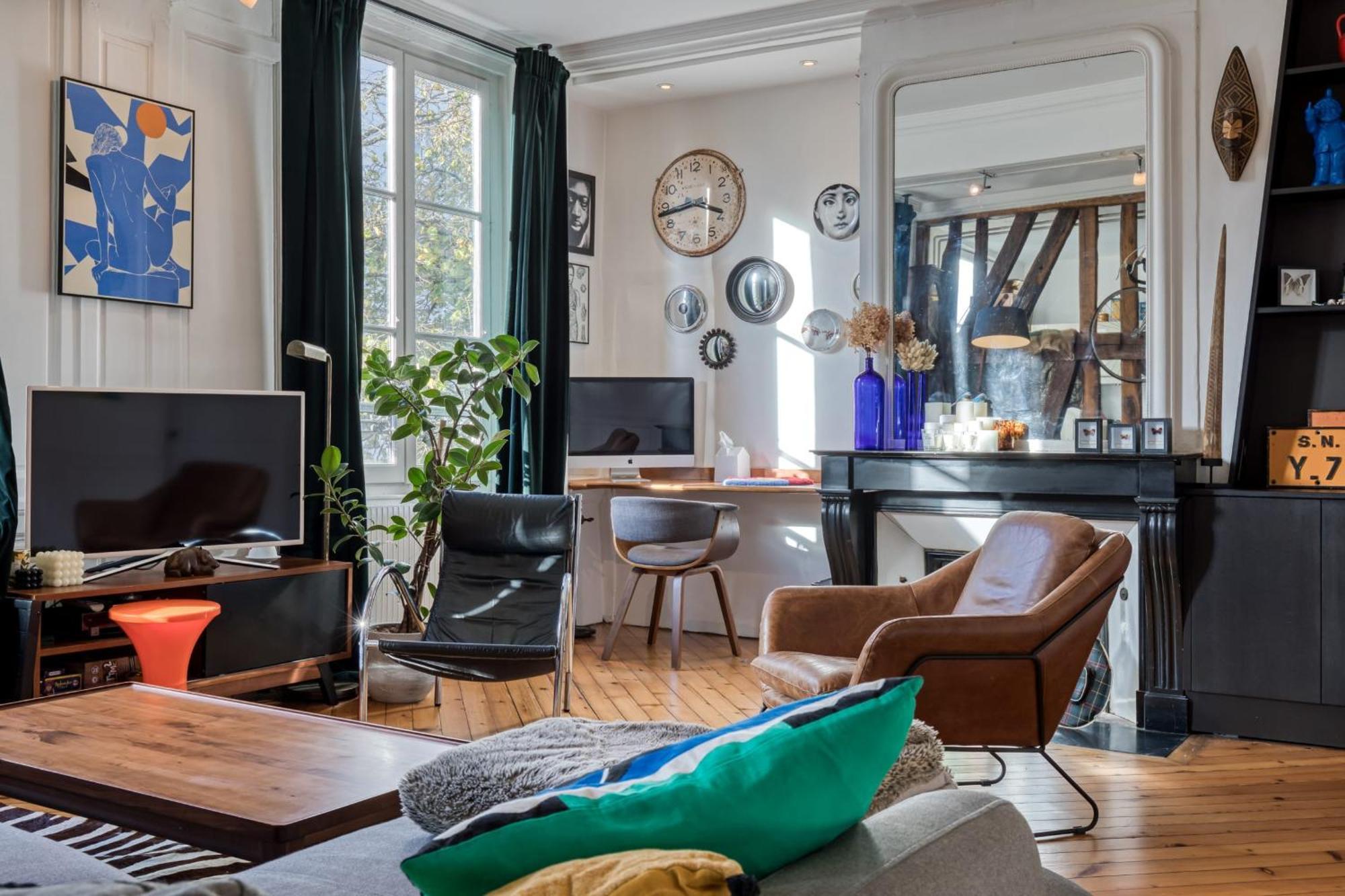 Gerard, Appartement Central Avec Parking Prive Руан Екстер'єр фото
